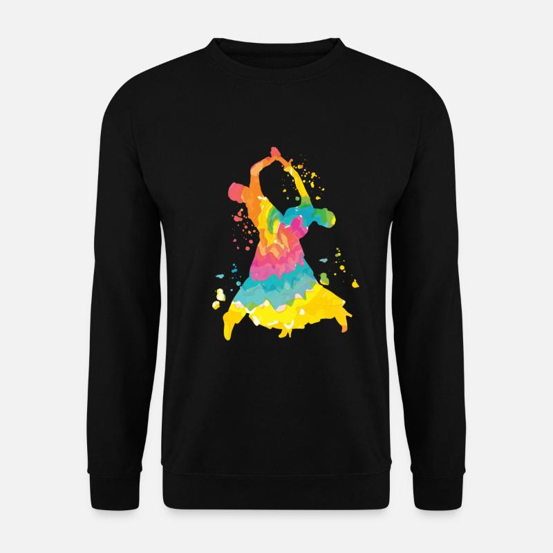 Tango Slow Fox Ballroom Dances - Unisex Sweatshirt - black