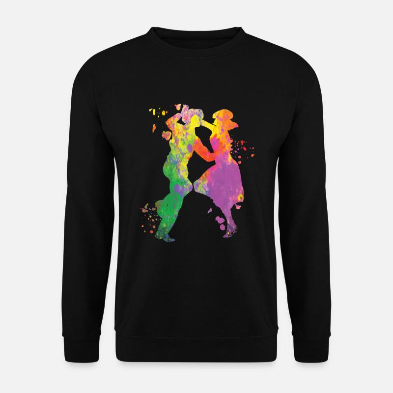 Danse Swing 60s Boogie Woogie - Sweat-shirt Unisexe - noir