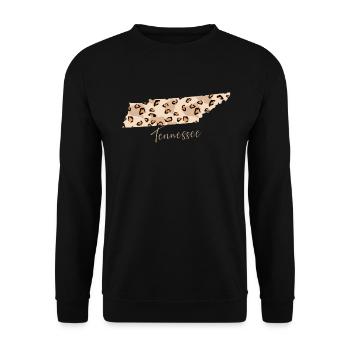 Tennessee Leo State Tennessee - Unisex Sweatshirt - black - Front - Alina (178cm) & Michal (187cm)