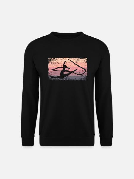 Gymnaste Gymnaste Gymnastique Rythmique Rétro - Sweat-shirt Unisexe - noir