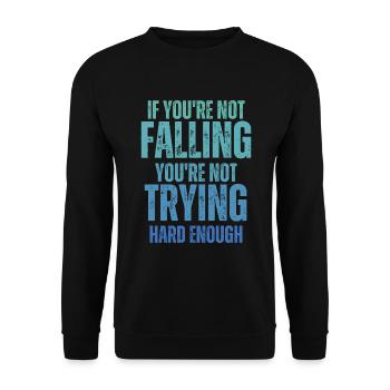 Wing Foil Wingsurf Foil Wing - Sweat-shirt Unisexe - noir - Devant - Alina (178cm) & Michal (187cm)