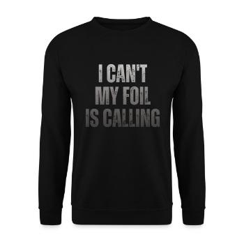 Wing Foil Wingsurfing Foil Wing - Unisex Sweatshirt - black - Front - Alina (178cm) & Michal (187cm)