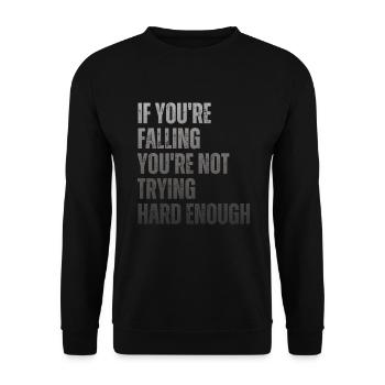 Wing Foil Wingsurf Foil Wing - Sweat-shirt Unisexe - noir - Devant - Alina (178cm) & Michal (187cm)