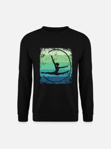 Gymnaste Gymnaste Gymnastique Rythmique Rétro - Sweat-shirt Unisexe - noir