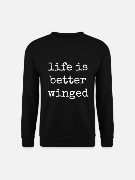 Wing Foil Wingsurfing Foil Wing - Unisex Pullover - Schwarz