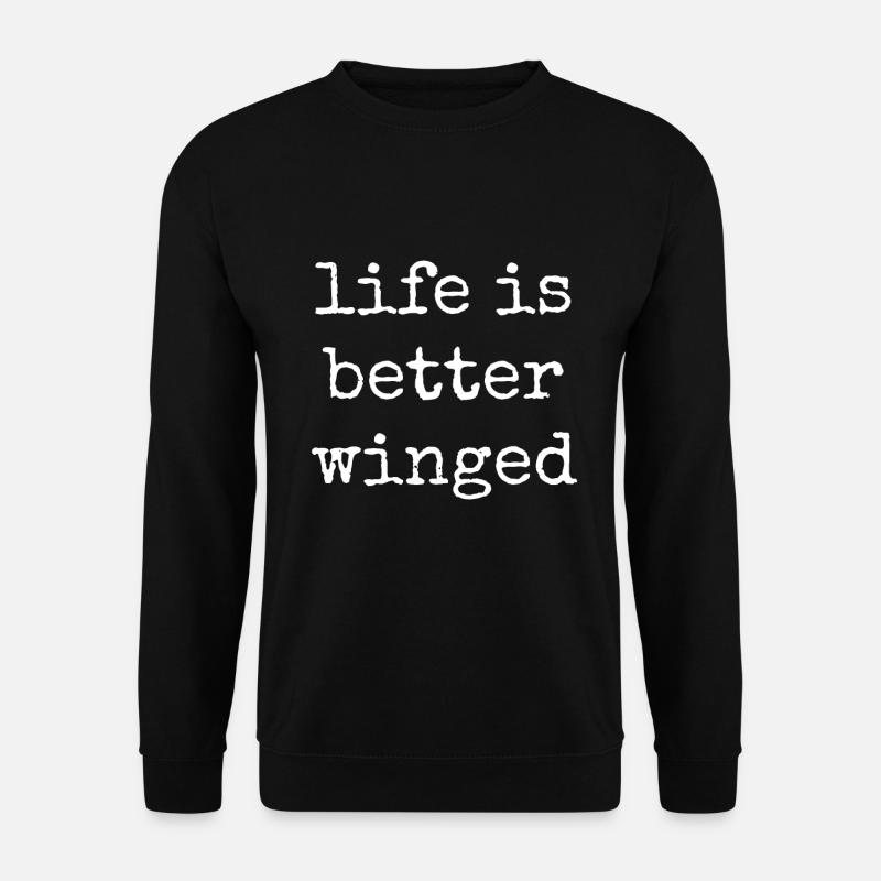Wing Foil Wingsurfing Foil Wing - Unisex Pullover - Schwarz