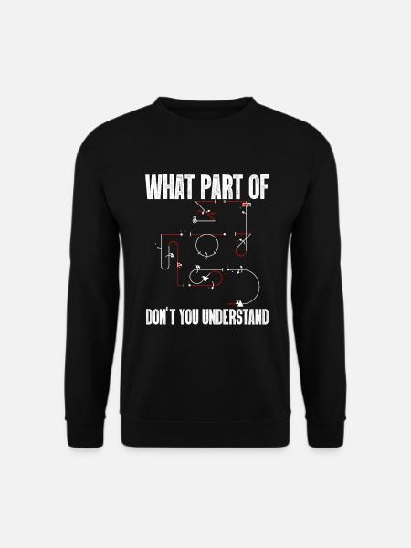 Verstehst Du Nicht Kunstflug Aresti Figuren - Unisex Pullover - Schwarz