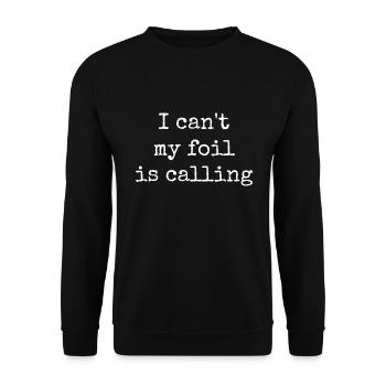Wing Foil Wingsurfing Foil Wing - Unisex Sweatshirt - black - Front - Alina (178cm) & Michal (187cm)