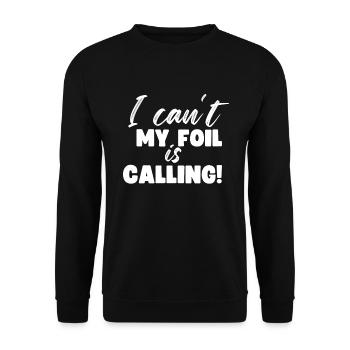 Wing Foil Wingsurfing Foil Wing - Unisex Sweatshirt - black - Front - Alina (178cm) & Michal (187cm)