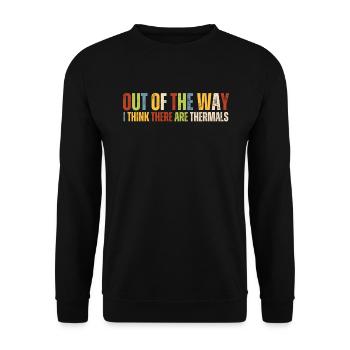 I believe there are thermal rc sailors - Unisex Sweatshirt - black - Front - Alina (178cm) & Michal (187cm)