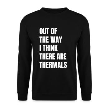 I believe there are thermal rc sailors - Unisex Sweatshirt - black - Front - Alina (178cm) & Michal (187cm)