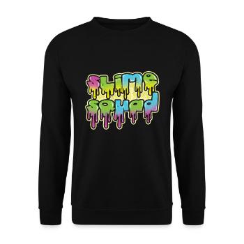 Slime Kid Love Slime Crafts Art Slime Squad - Unisex Pullover - Schwarz - Vorne - Alina (178cm) & Michal (187cm)