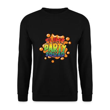 Slime Squad Slime Kid Colorful Slime Crafts - Sweat-shirt Unisexe - noir - Devant - Alina (178cm) & Michal (187cm)