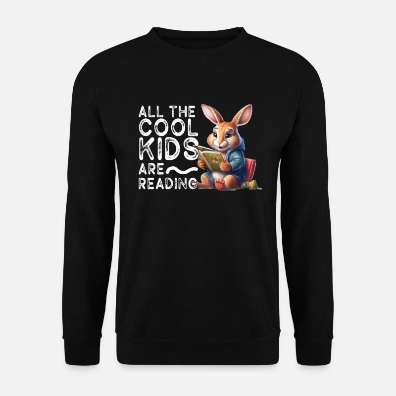 Alle Coolen Kids Lesen Lehrer - Unisex Pullover - Schwarz