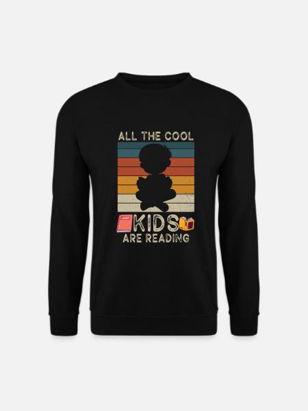 All Cool Kids Read Teachers - Unisex Sweatshirt - black