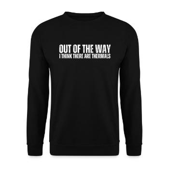 I believe there are thermal rc sailors - Unisex Sweatshirt - black - Front - Alina (178cm) & Michal (187cm)