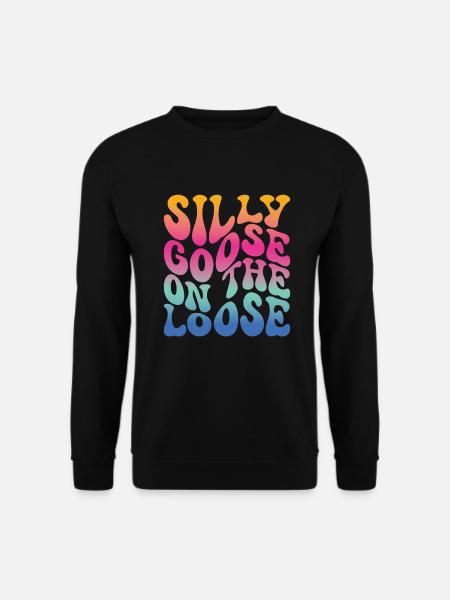 The stupid goose at large - Unisex Sweatshirt - black