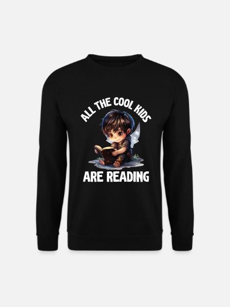 Alle Coolen Kids Lesen Lehrer - Unisex Pullover - Schwarz