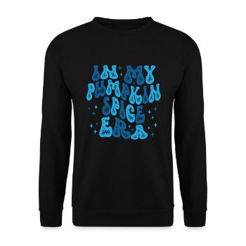 Groovy à l’époque de mes épices à la citrouille - Sweat-shirt Unisexe - noir - Devant - Alina (178cm) & Michal (187cm)