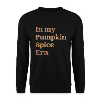Groovy à l’époque de mes épices à la citrouille - Sweat-shirt Unisexe - noir - Devant - Alina (178cm) & Michal (187cm)