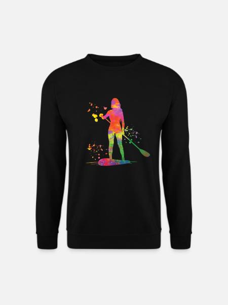 Stand Up Paddling Stand Up Board Sup - Unisex Pullover - Schwarz
