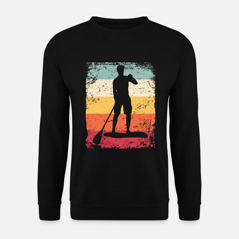 Stand Up Paddling Stand Up Board Sup - Unisex Pullover - Schwarz