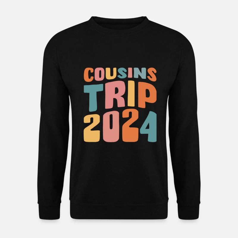 Cousins Trip 2024 - Unisex Pullover - Schwarz