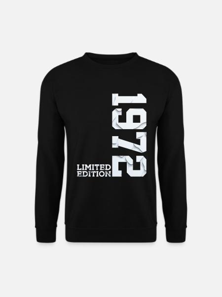 54TH BIRTHDAY LIMITED EDITION 1972 - Unisex Sweatshirt - black