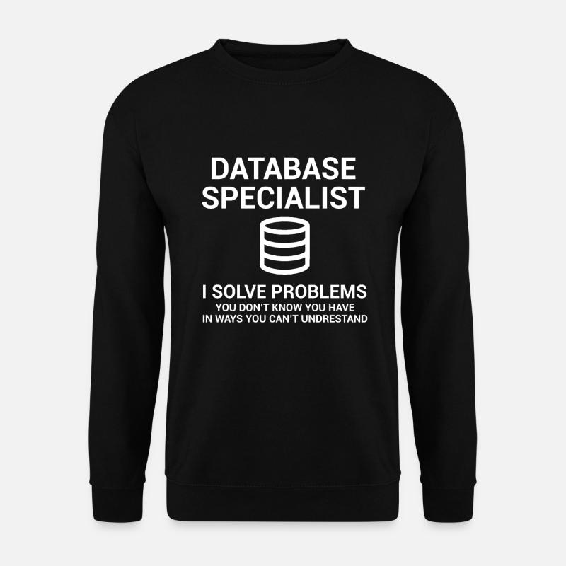 Database Specialist - Unisex Pullover - Schwarz