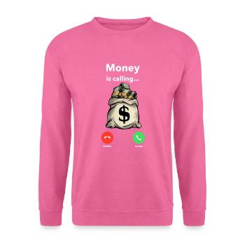 Geld nennt - Unisex Pullover - Pink - Vorne