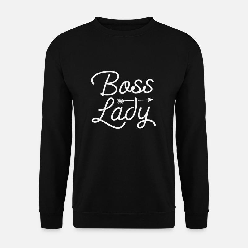 Boss Lady - Unisex Sweatshirt - black