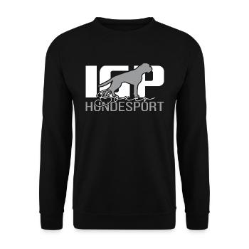 IGP BOXER Hund Hundesport Hunde Wilsigns - Unisex Pullover - Schwarz - Vorne - Alina (178cm) & Michal (187cm)