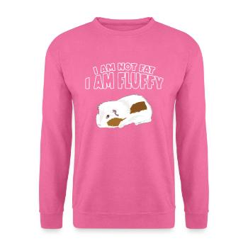 Cochons d'Inde Rosette Cochons d'Inde - Sweat-shirt Unisexe - rose - Devant
