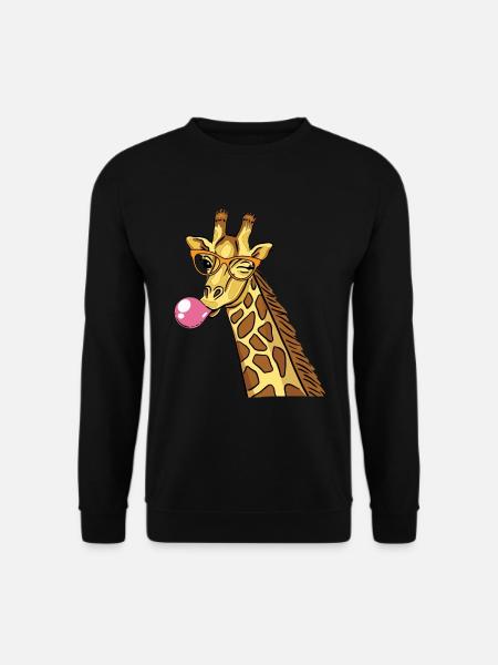 girafe - Sweat-shirt Unisexe - noir