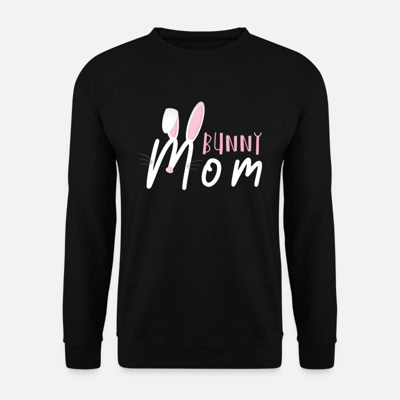 Bunnies rabbits - Unisex Sweatshirt - black