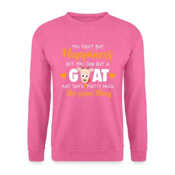 Ziege Geiss - Unisex Pullover - Pink - Vorne