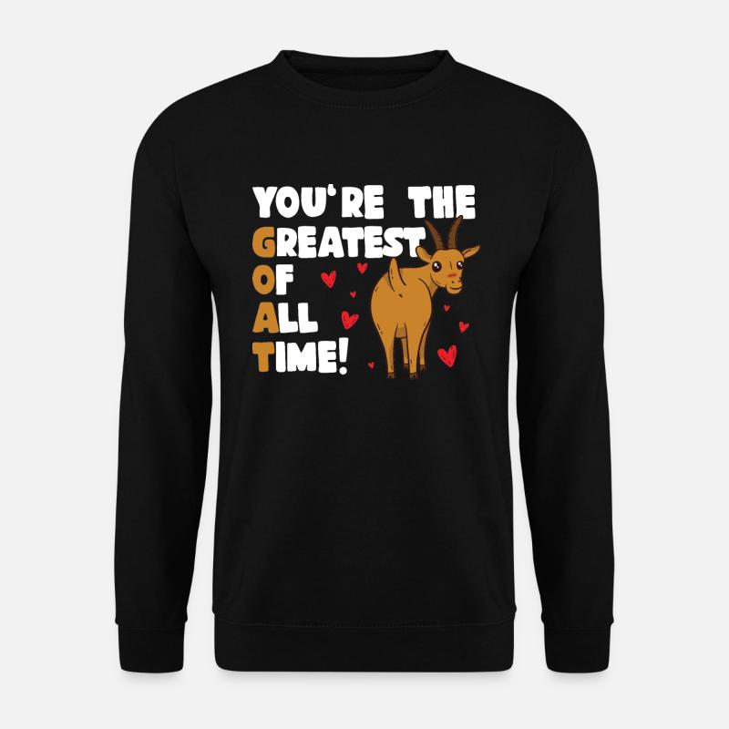Goat goat - Unisex Sweatshirt - black