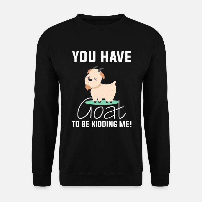 Goat goat - Unisex Sweatshirt - black