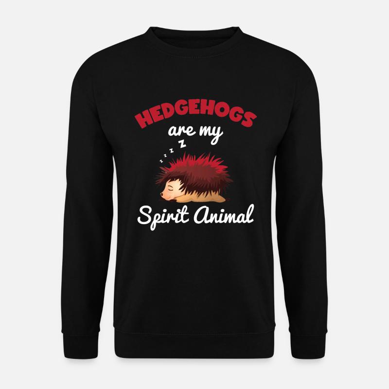 Igel - Unisex Pullover - Schwarz