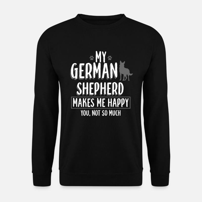 German Shepherd - Unisex Sweatshirt - black