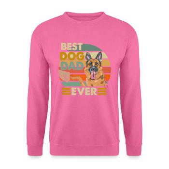 Deutscherschäferhund - Unisex Pullover - Pink - Vorne
