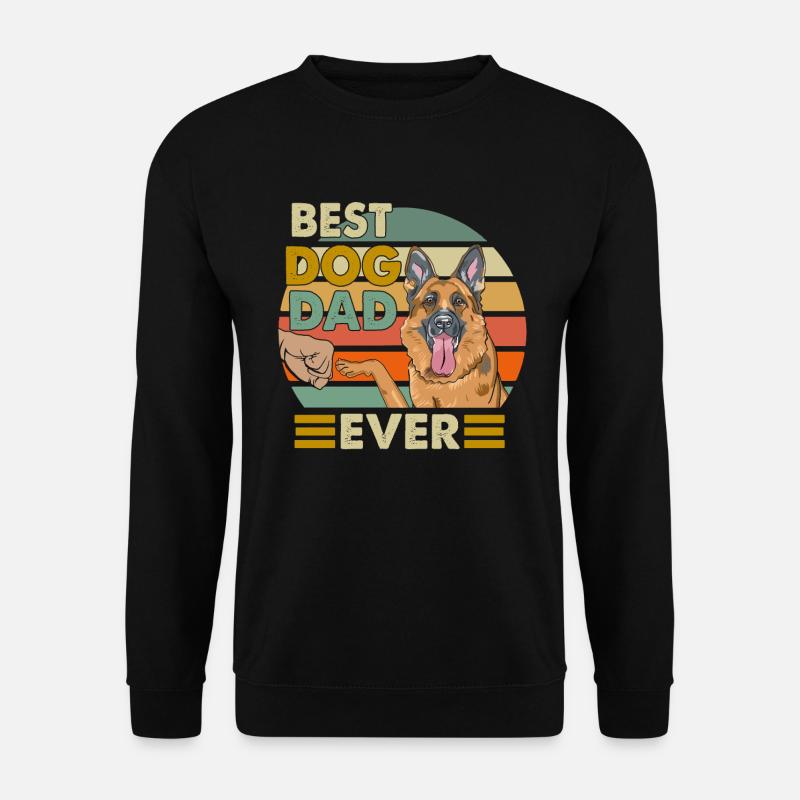 German shepherd dog - Unisex Sweatshirt - black