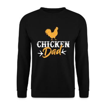 Landwirt Bäuerin - Unisex Pullover - Schwarz - Vorne - Alina (178cm) & Michal (187cm)