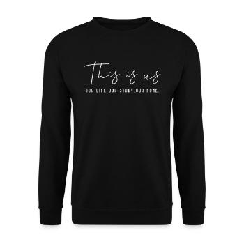 Famille De l’Inséance - Sweat-shirt Unisexe - noir - Devant - Alina (178cm) & Michal (187cm)