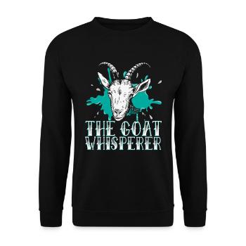 Landwirt Bäuerin - Unisex Pullover - Schwarz - Vorne - Alina (178cm) & Michal (187cm)