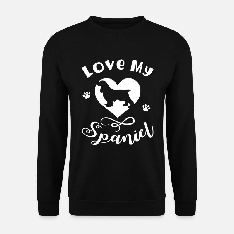 Cocker Spaniel - Sweat-shirt Unisexe - noir