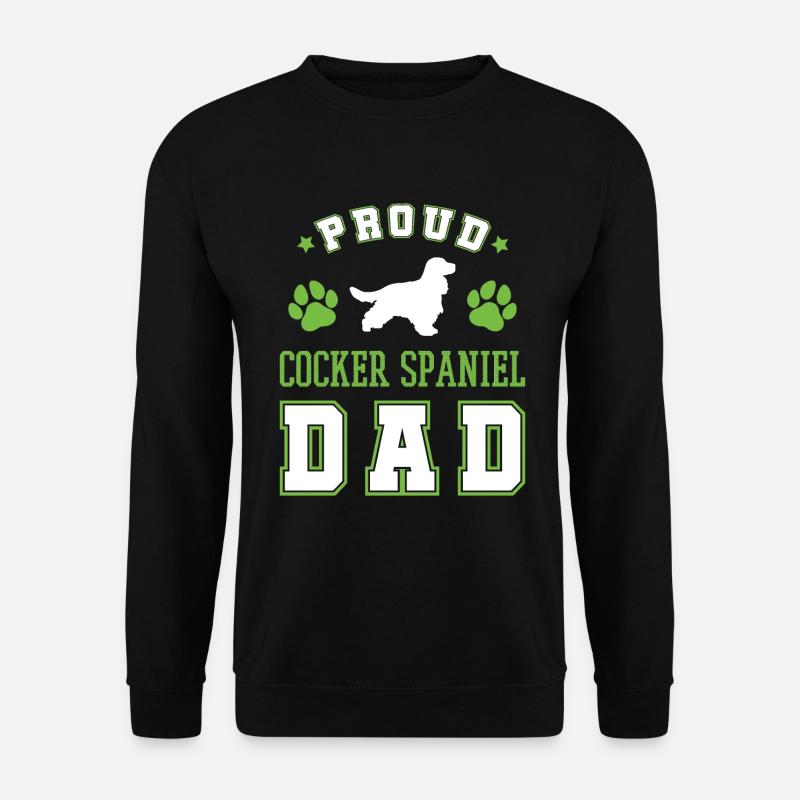 Cocker Spaniel - Unisex Pullover - Schwarz