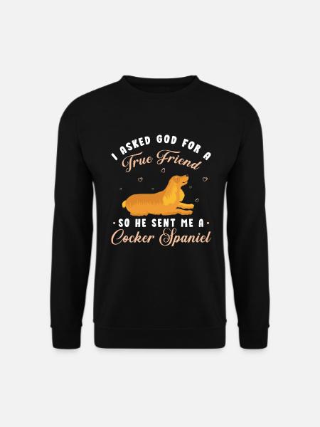 Cocker Spaniel - Unisex Sweatshirt - black