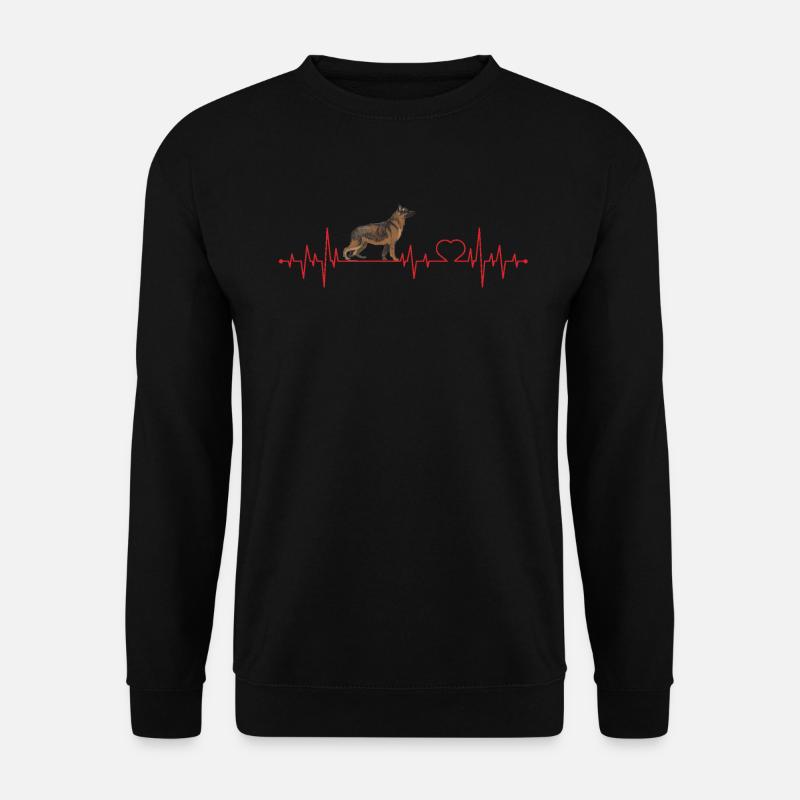 German Shepherd - Unisex Sweatshirt - black