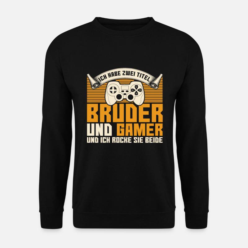 Gaming - Unisex Pullover - Schwarz